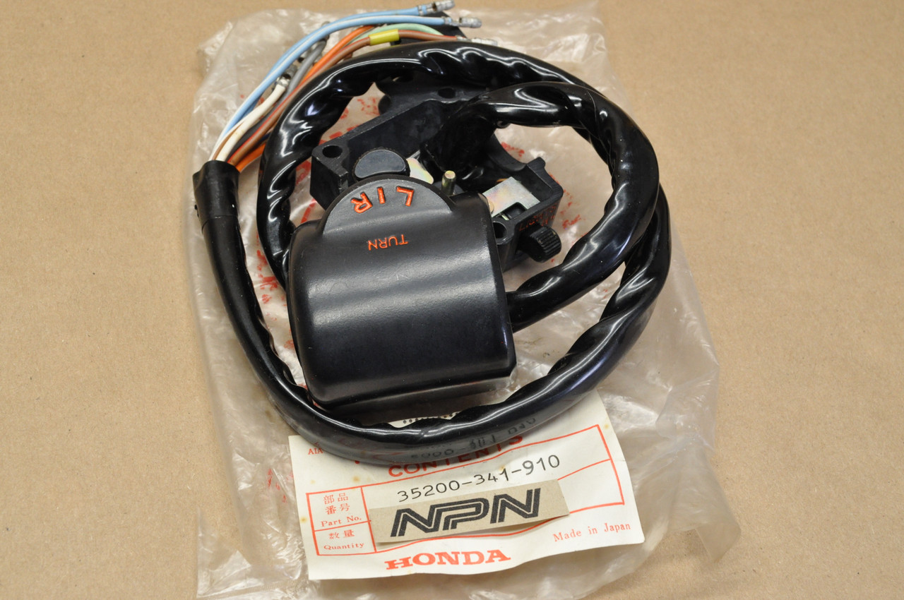 NOS Honda CB550 K CB750 K Horn Turn Signal Lights Dimmer Switch 35200-341-910