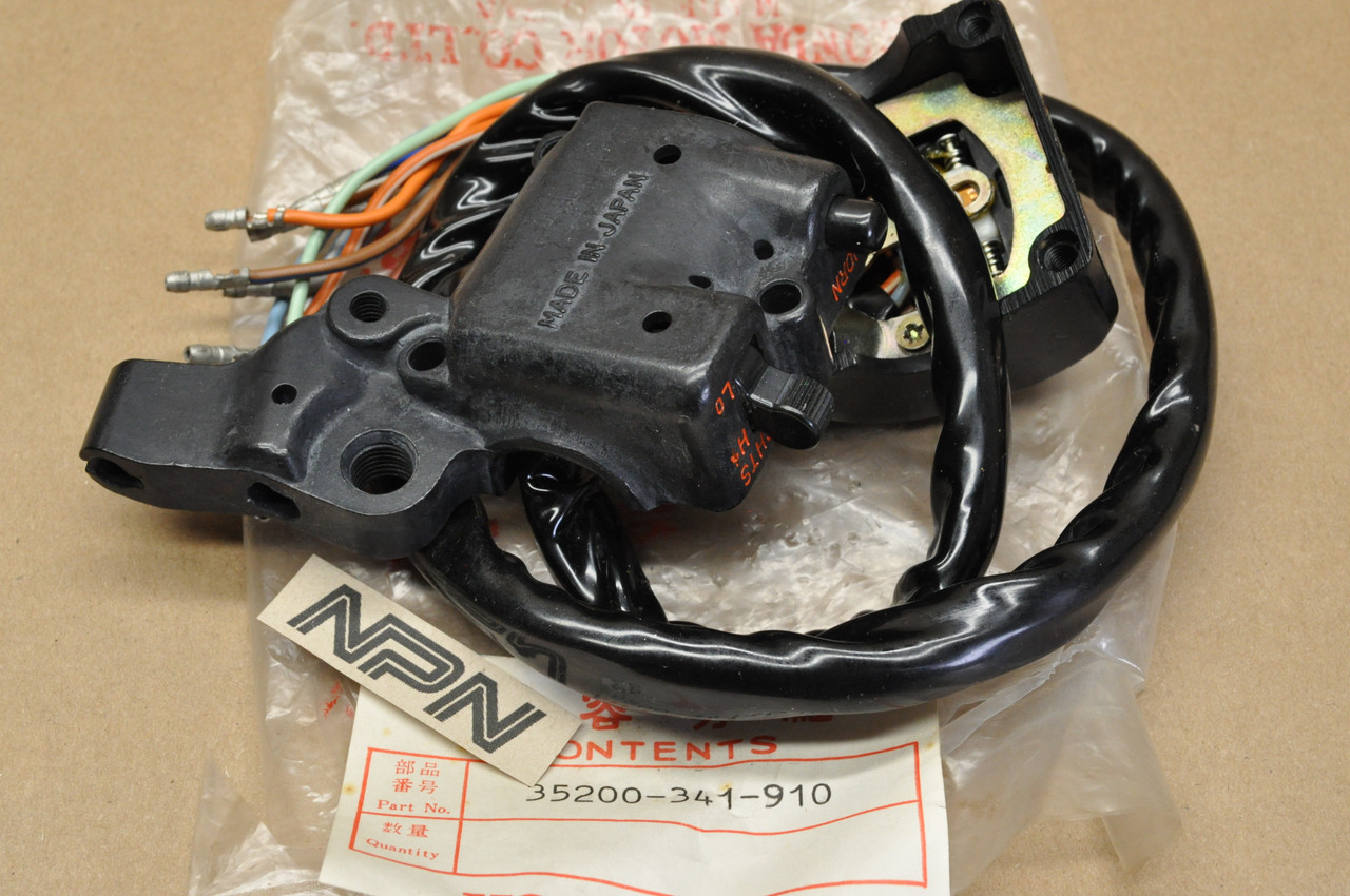 NOS Honda CB550 K CB750 K Horn Turn Signal Lights Dimmer Switch 35200-341-910