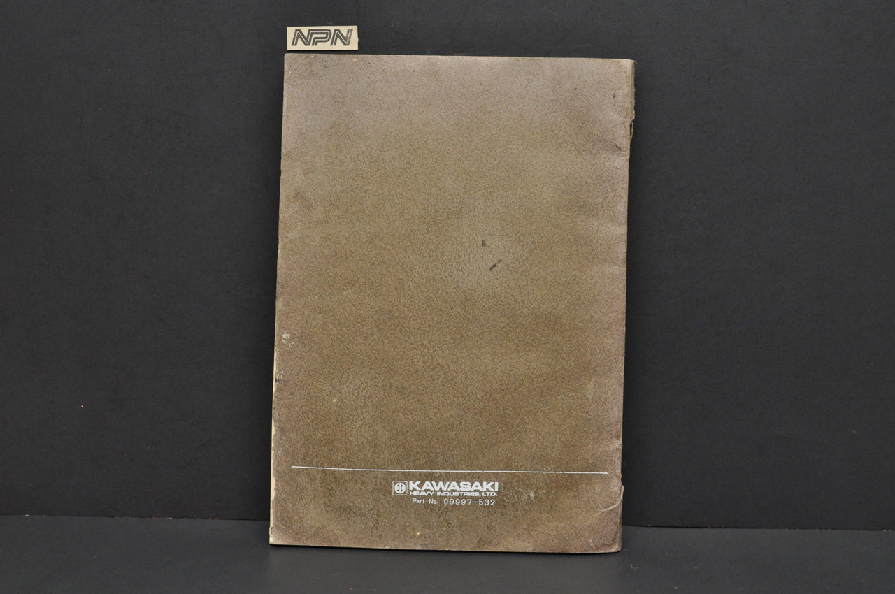 Vintage 1971 Kawasaki H1 H2 500 H Series Shop Service Manual OEM Motorcycle