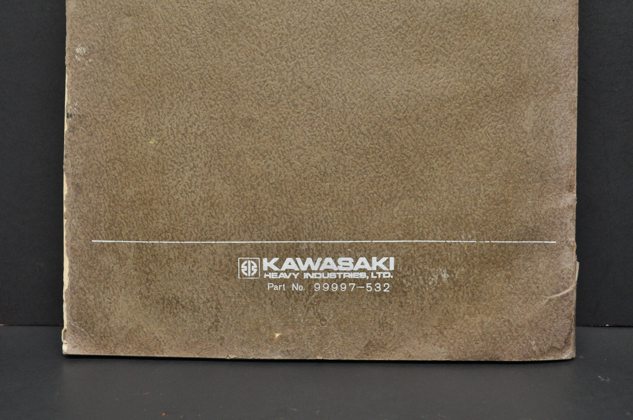 Vintage 1971 Kawasaki H1 H2 500 H Series Shop Service Manual OEM Motorcycle