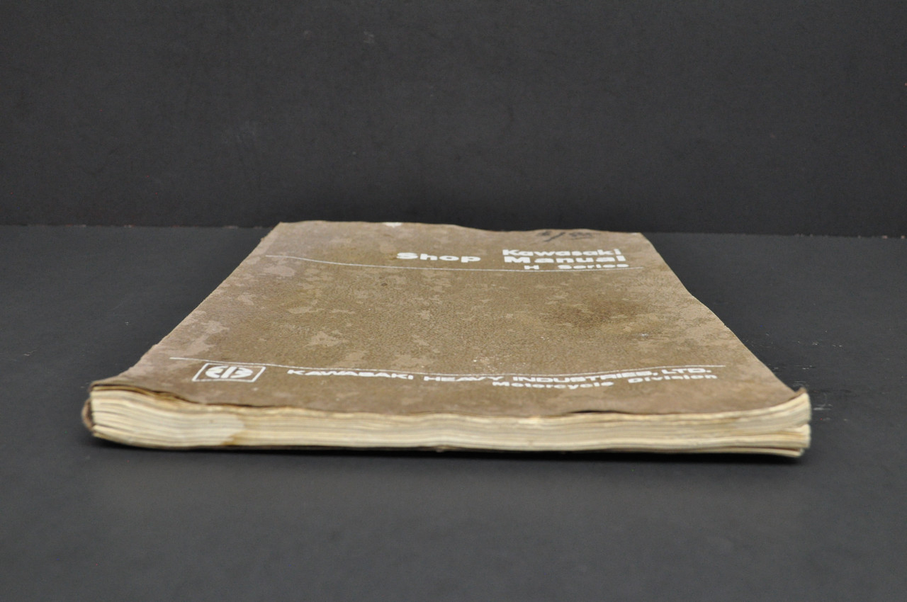 Vintage 1971 Kawasaki H1 H2 500 H Series Shop Service Manual OEM Motorcycle