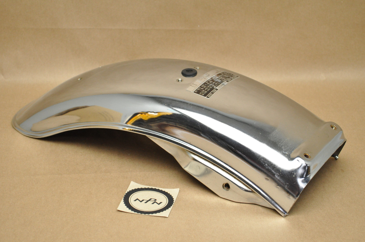 Vtg OEM Honda CB500 CB550 CB550F Chrome Rear Fender 80100-323-670 XW