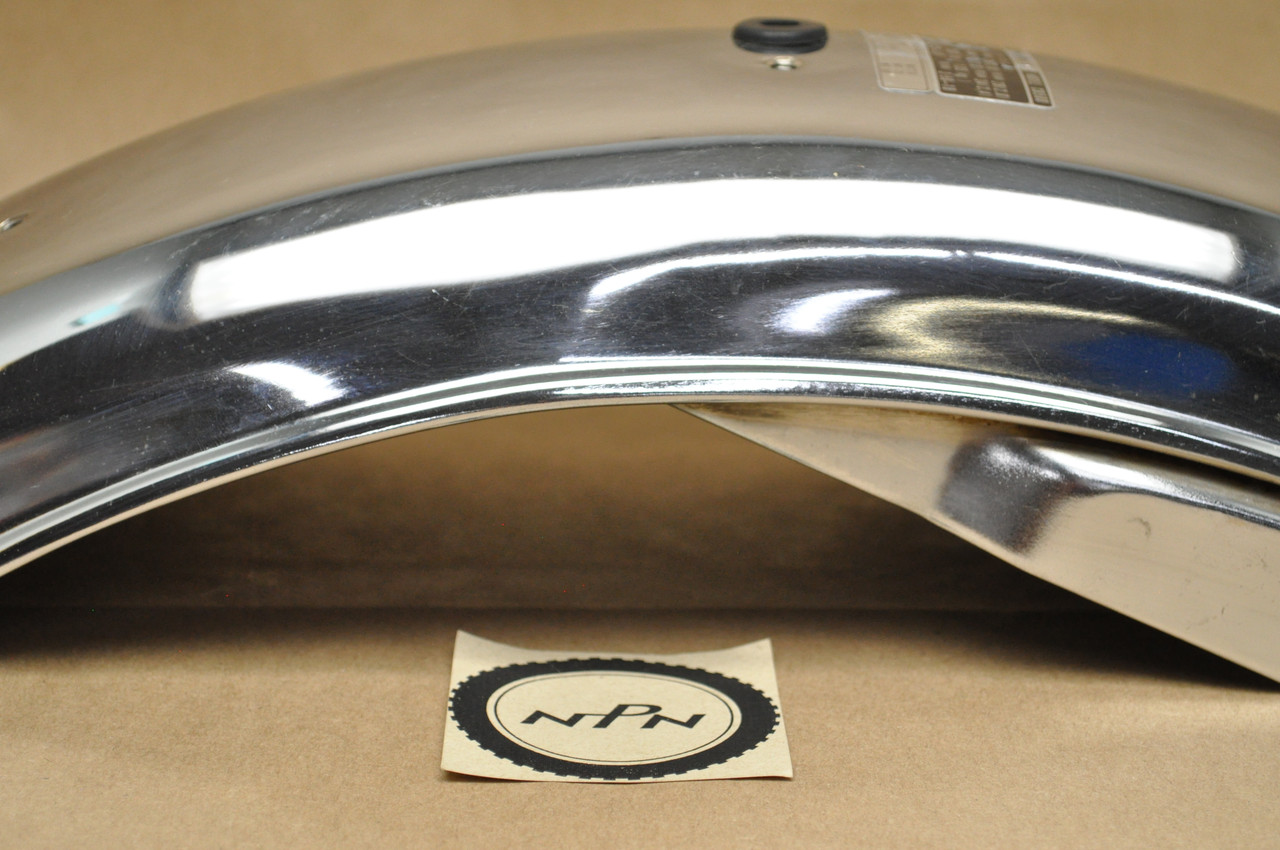 Vtg OEM Honda CB500 CB550 CB550F Chrome Rear Fender 80100-323-670 XW