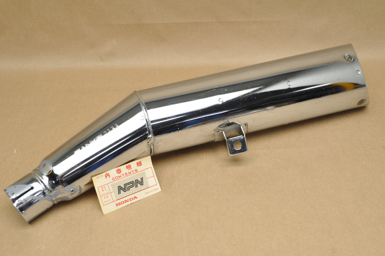 NOS Honda 1983-86 VF1100 C Magna V65 Left Exhaust Muffler 18430