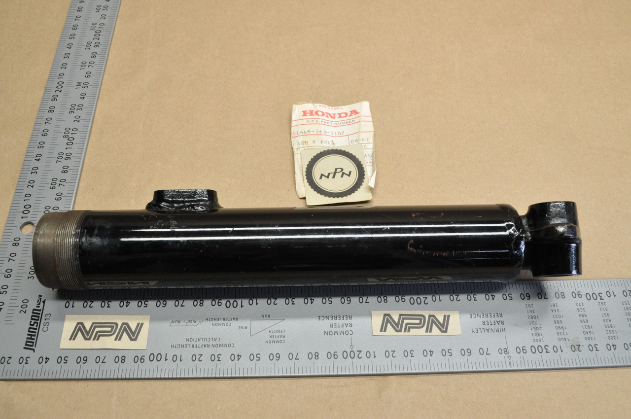 NOS Honda CB72 CB77 Black Right Front Fork Lower Tube Case 51465-268-010 Z