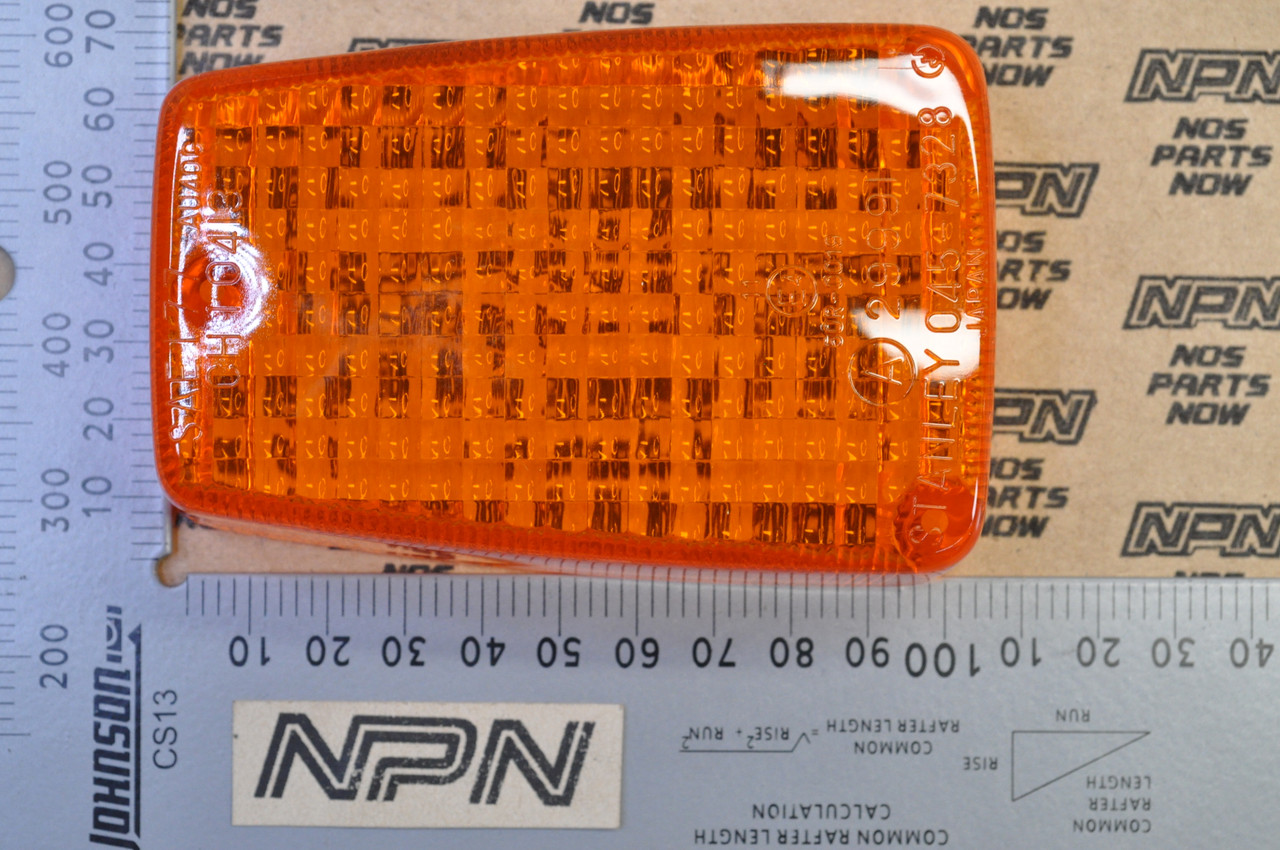 NOS Honda CB750 CB900 CBX GL1000 GL1100 GL1200 Turn Signal Lens 33402-431-782