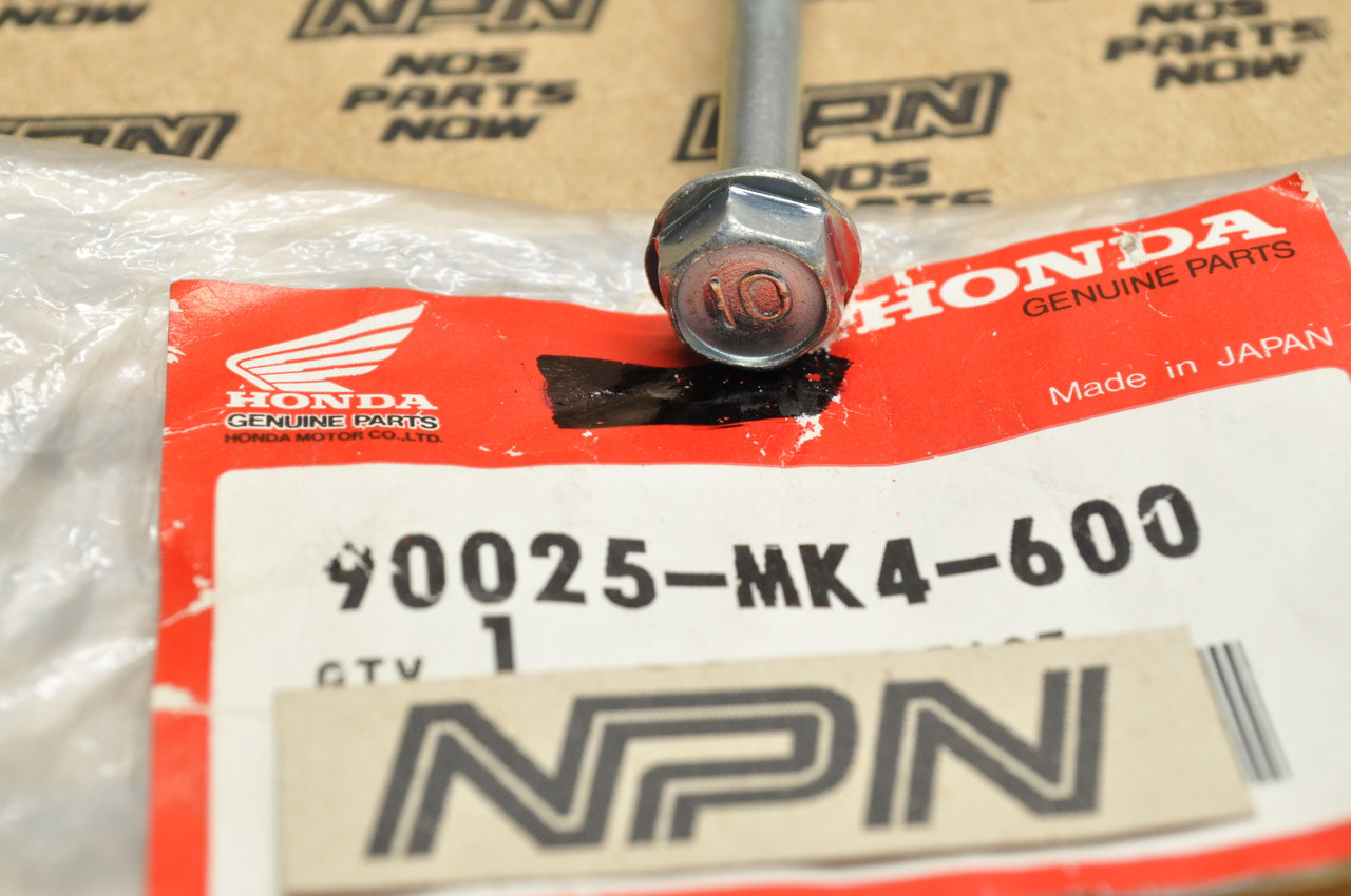 NOS Honda GB500 NX650 XR600 R XR650 Cylinder Head Cover Bolt 90025-MK4-600