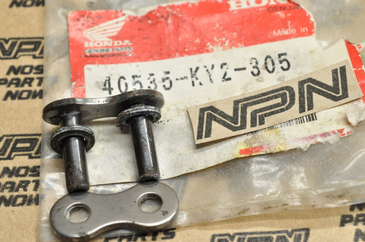 NOS Honda VT600 C VT600CD Shadow Chain Master Link 40535-KY2-305