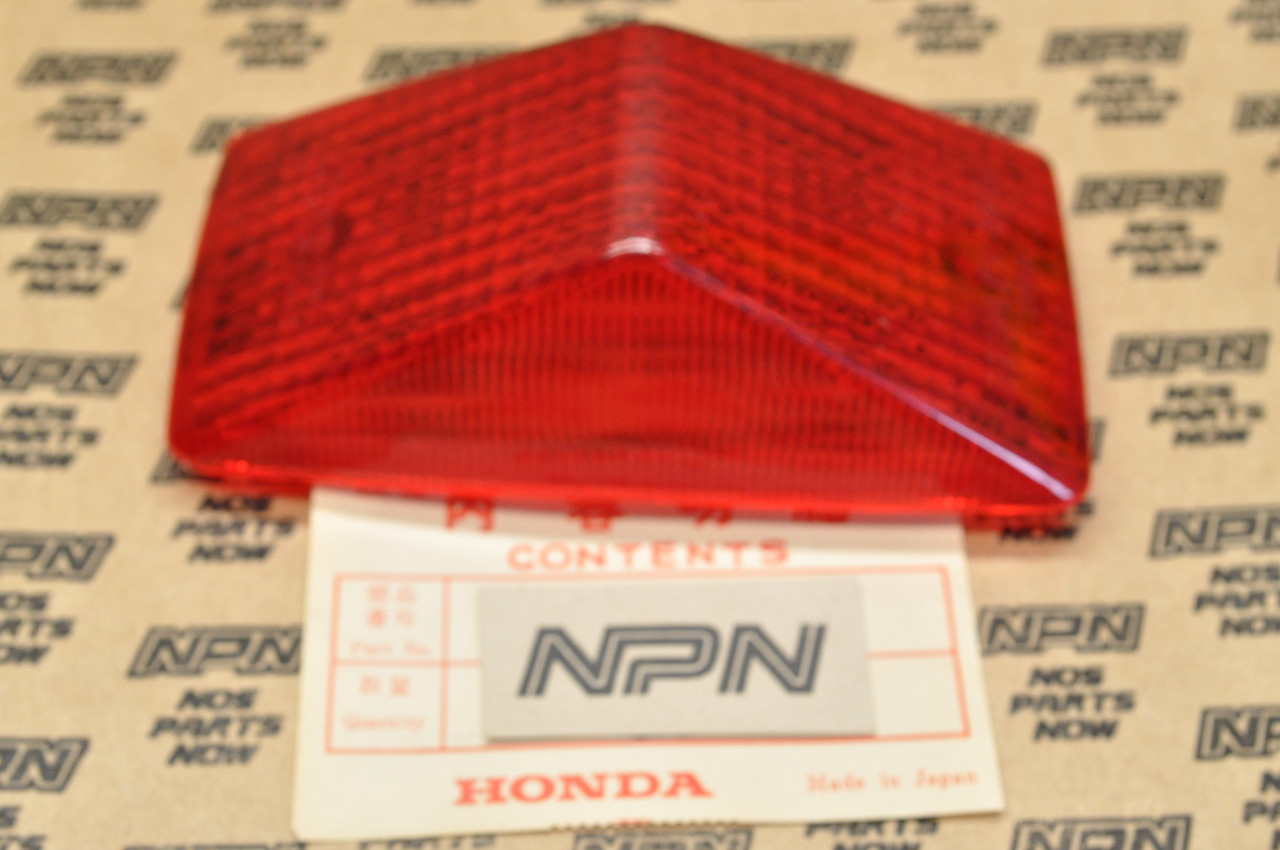 NOS Honda XR200 R 1981-82 XR250 R XR500 R Tail Light Lens Cover 33141-MA0-003