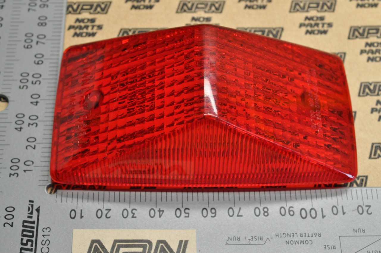 NOS Honda XR200 R 1981-82 XR250 R XR500 R Tail Light Lens Cover 33141-MA0-003