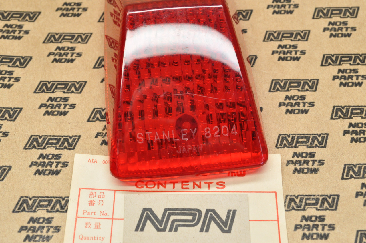 NOS Honda XR200 R 1981-82 XR250 R XR500 R Tail Light Lens Cover 33141-MA0-003