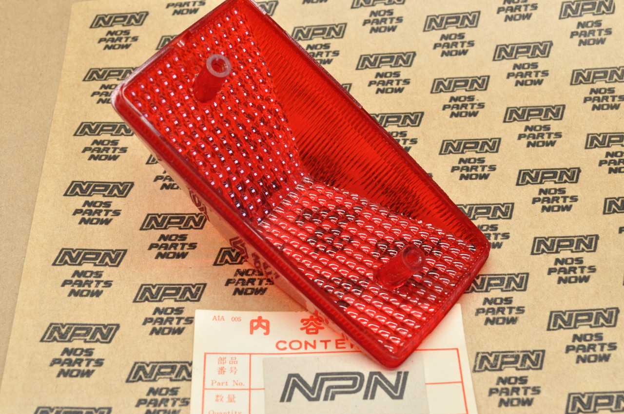 NOS Honda XR200 R 1981-82 XR250 R XR500 R Tail Light Lens Cover 33141-MA0-003