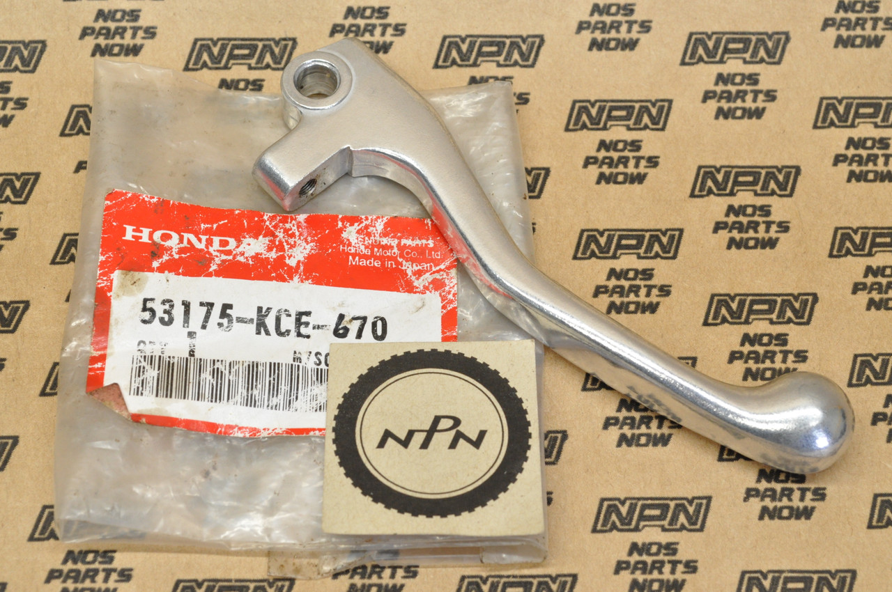 NOS Honda CR125 CR250 CR500 CR80 XR250 XR400 XR650 Brake Lever 53175-KCE-670