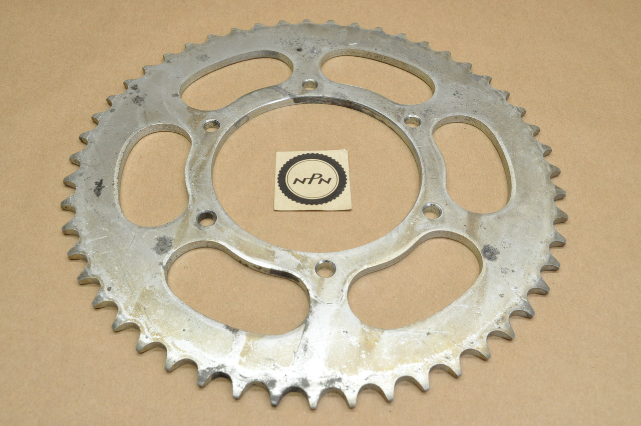NOS Honda XL250 K0-K2 Rear Wheel Drive Chain Sprocket 51T 41201-329-810