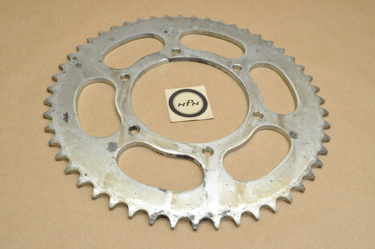 NOS Honda XL250 K0-K2 Rear Wheel Drive Chain Sprocket 51T 41201-329-810