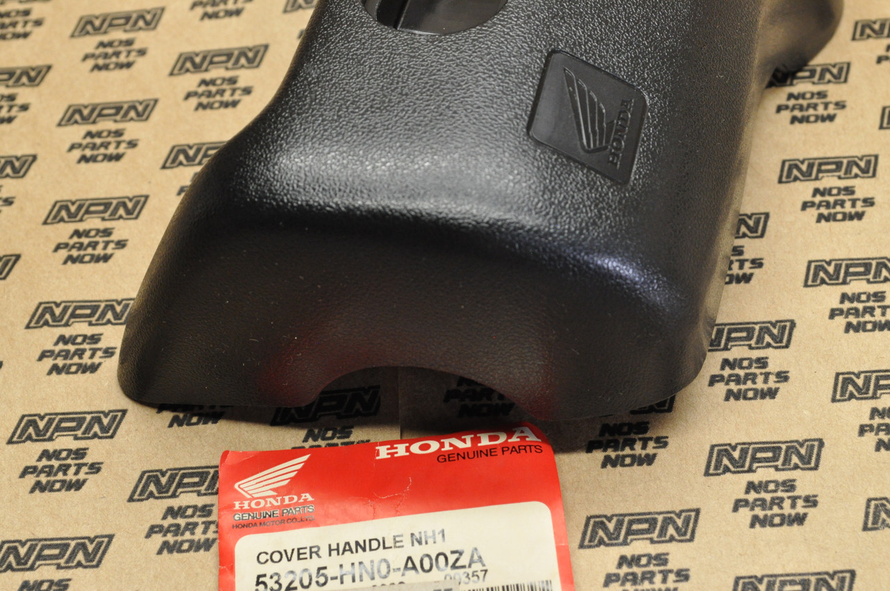 NOS Honda TRX450 Fourtrax Black Handlebar Ignition Switch Cover 53205-HN0-A00 ZA