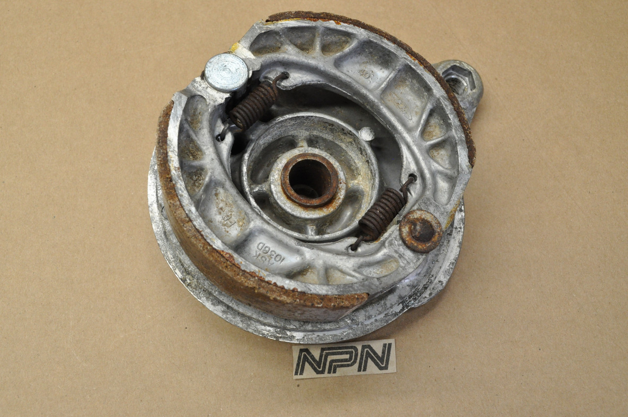 Vtg OEM Honda SL100 K0-K3 SL125 K0-K2 XL100 Rear Wheel Brake Panel 43100-110-000