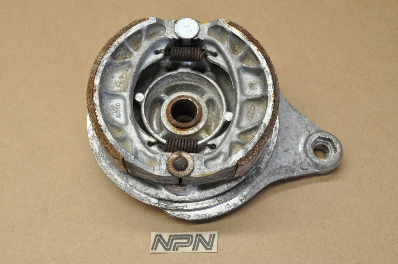 Vtg OEM Honda SL100 K0-K3 SL125 K0-K2 XL100 Rear Wheel Brake Panel 43100-110-000