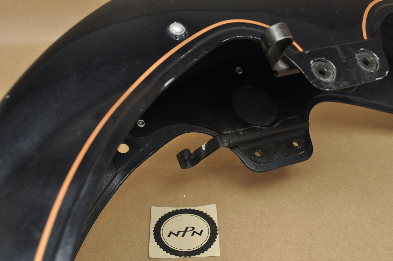 Vtg OEM Honda 1981 GL1100 Gold Wing Black Front Fender Guard 61100-463-740 ZB