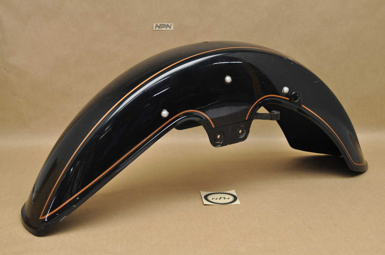 Vtg OEM Honda 1981 GL1100 Gold Wing Black Front Fender Guard 61100-463-740 ZB