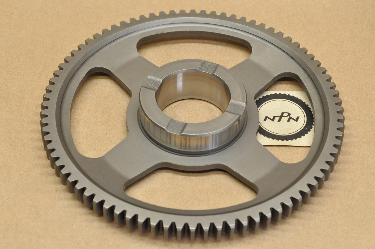 Vtg OEM Honda 1989-90 GB500 Tourist Trophy Starter Drive Gear 80T 28110-KN8-010