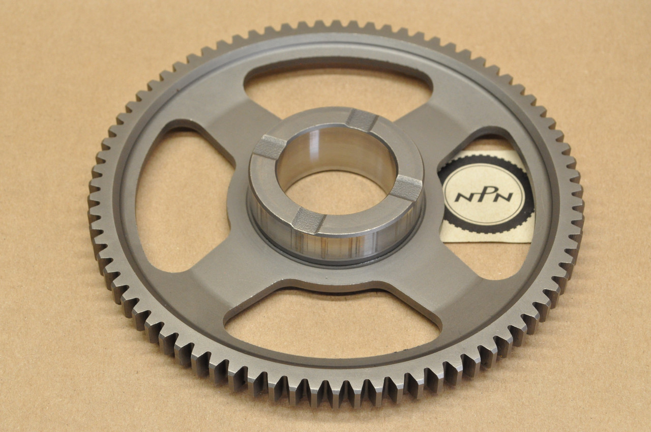 Vtg OEM Honda 1989-90 GB500 Tourist Trophy Starter Drive Gear 80T 28110-KN8-010