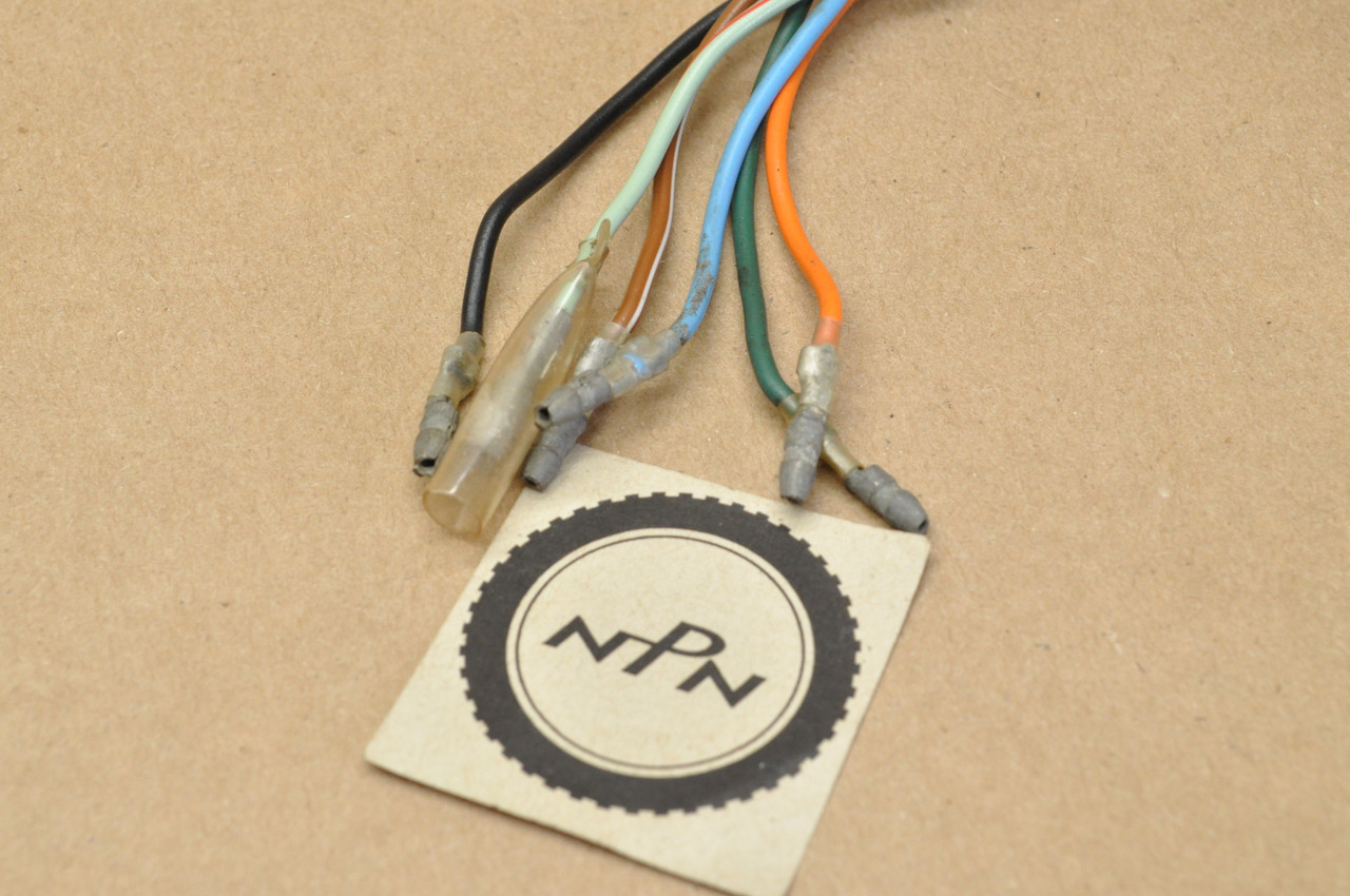 Vtg OEM Honda CL450 CB450 Tach Pilot Light Harness w/ Light Bulbs 37240-319-018