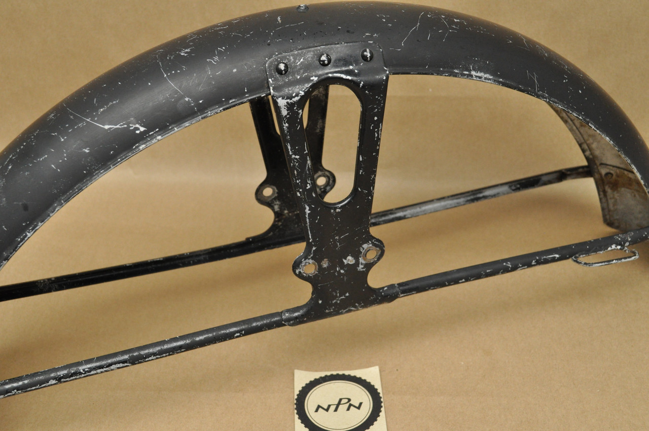Vintage Used OEM Honda S90 Front Fender Splash Mud Guard 61100-028-610