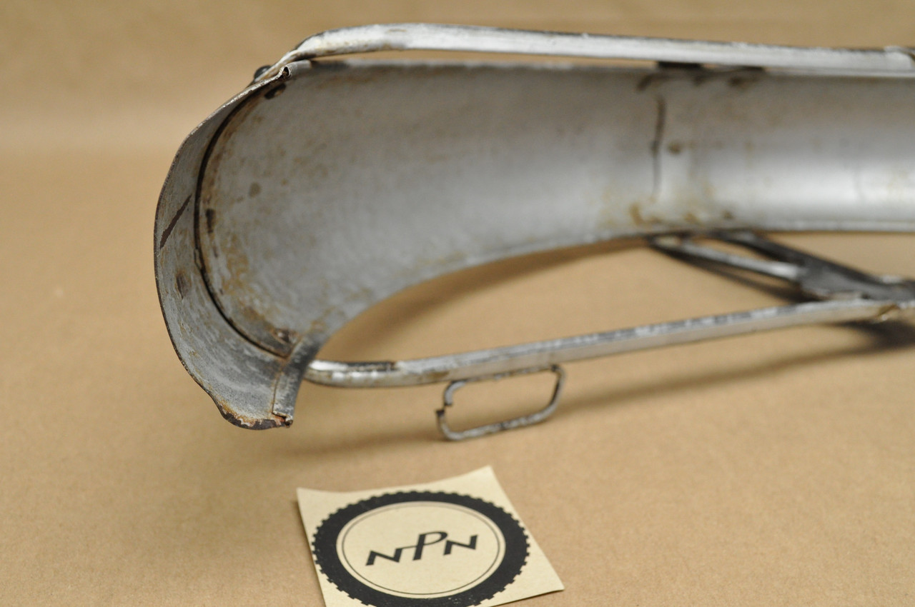Vintage Used OEM Honda S90 Front Fender Splash Mud Guard 61100-028-610