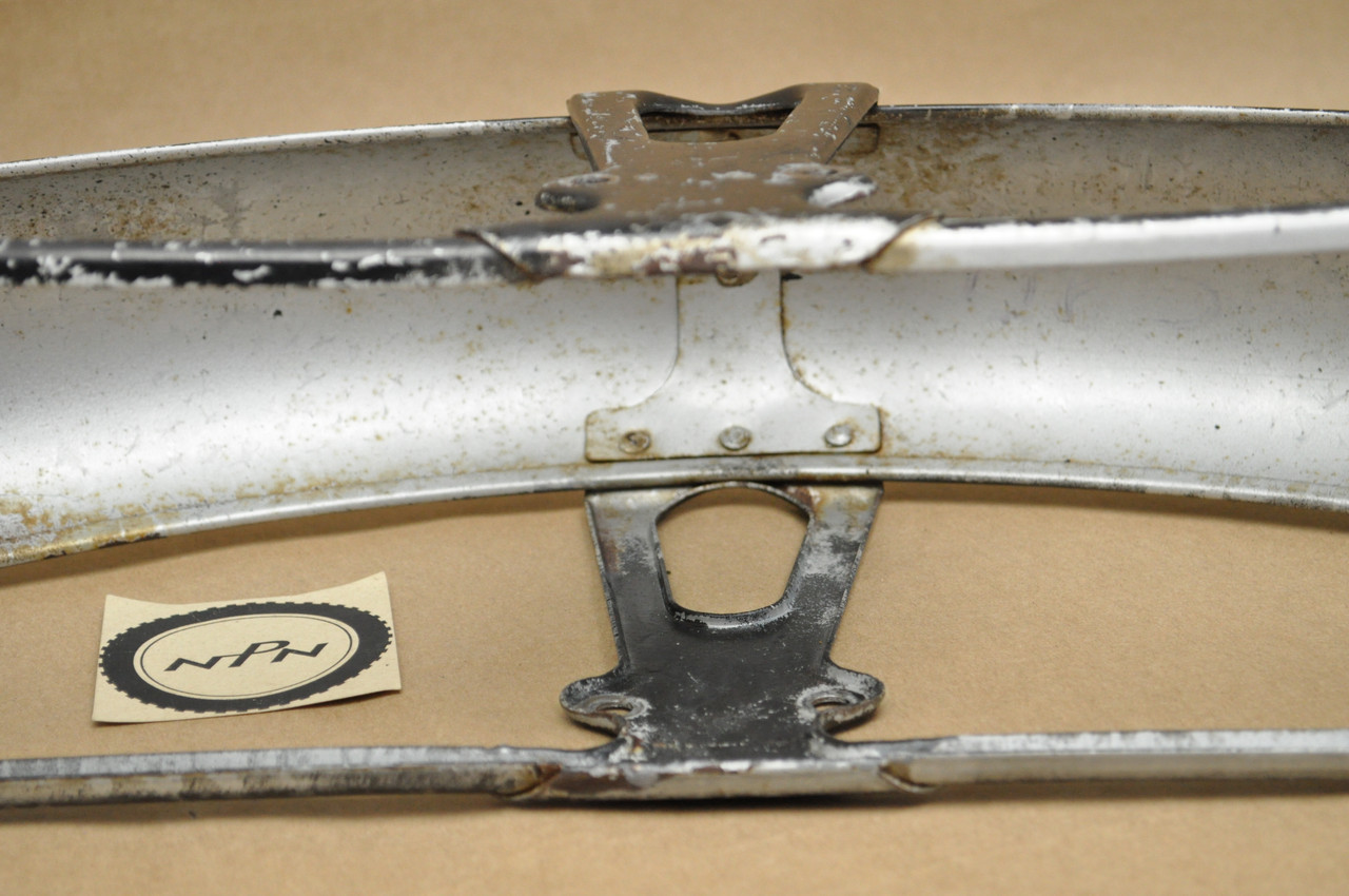 Vintage Used OEM Honda S90 Front Fender Splash Mud Guard 61100-028-610