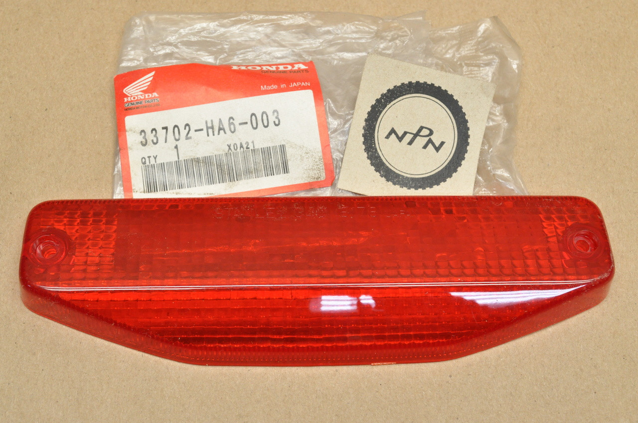 NOS Honda 1985-87 ATC250 SX Rear Tail Light Lens 33702-HA6-003