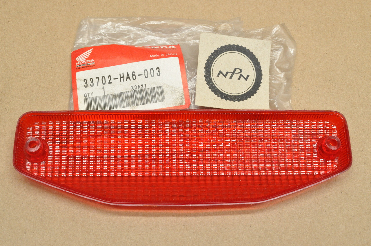 NOS Honda 1985-87 ATC250 SX Rear Tail Light Lens 33702-HA6-003