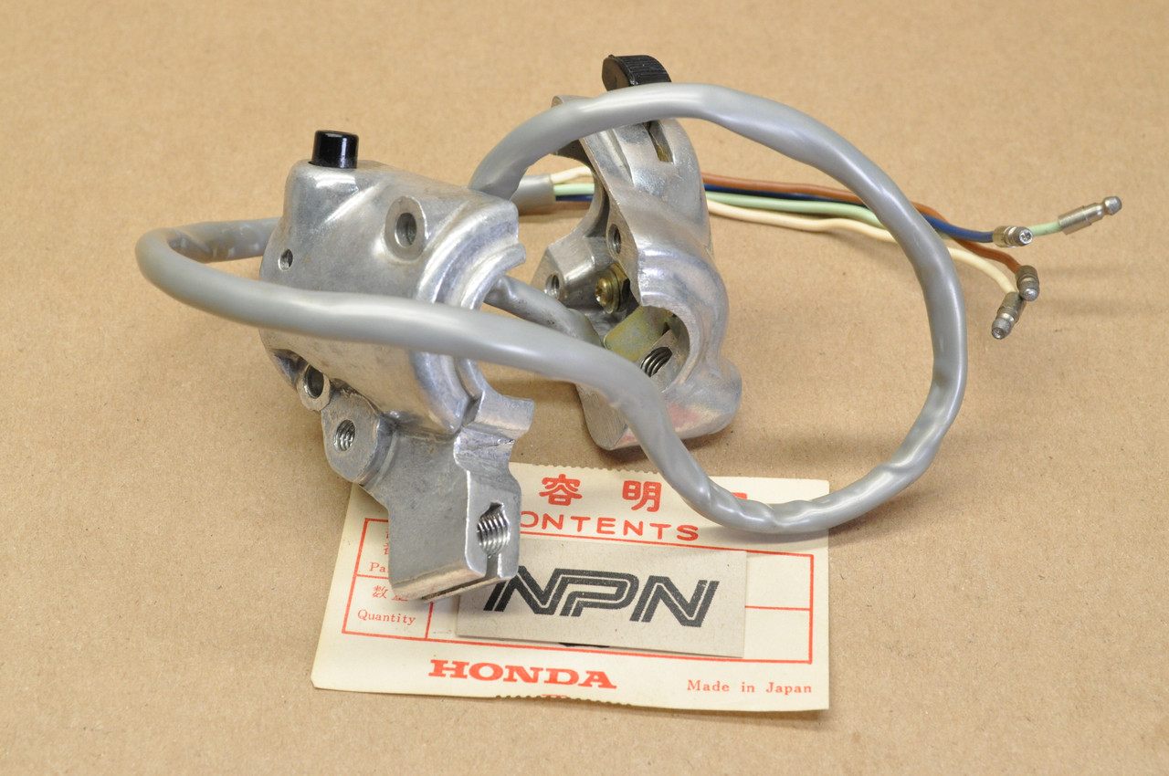 NOS Honda S90 Left Handlebar Light Lo Hi Dimmer Horn Switch 35300-028-670