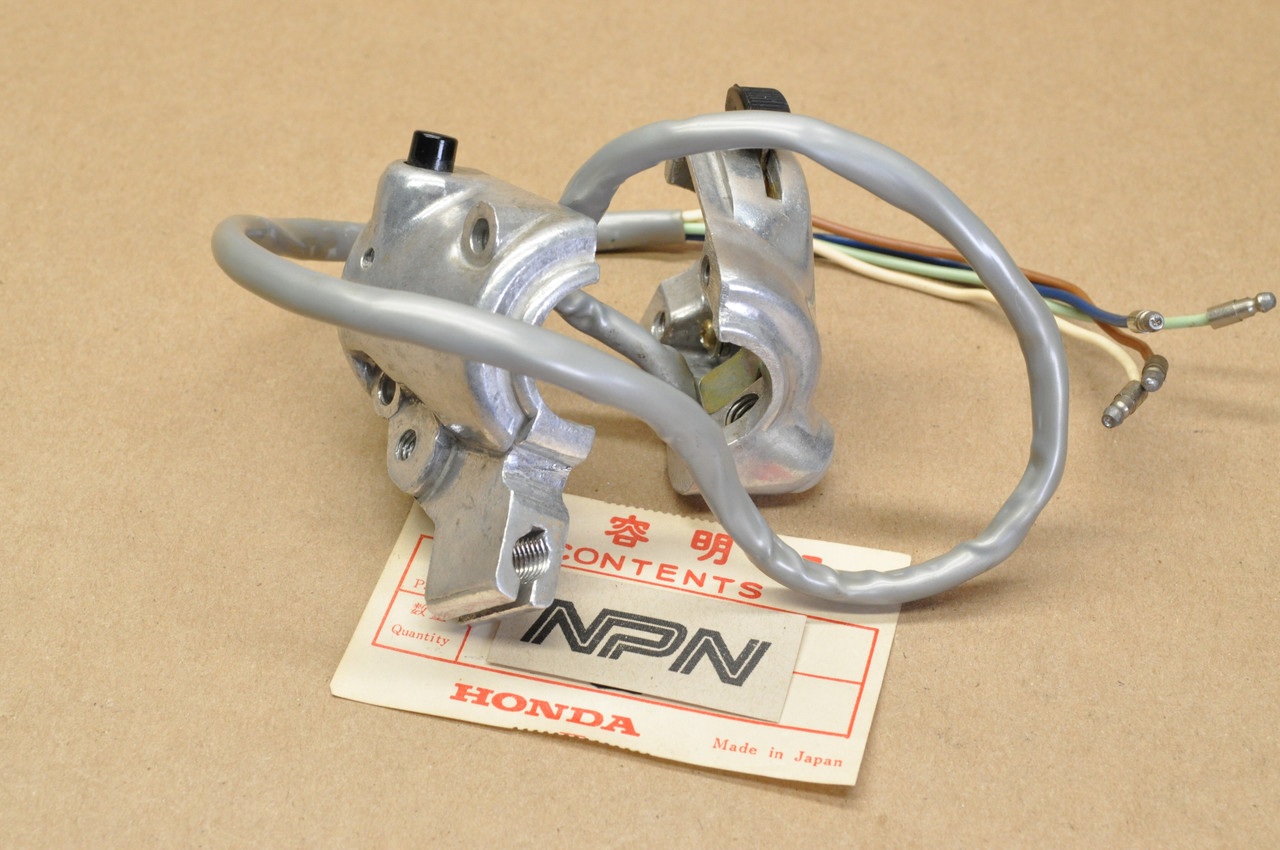 NOS Honda S90 Left Handlebar Light Lo Hi Dimmer Horn Switch 35300-028-670