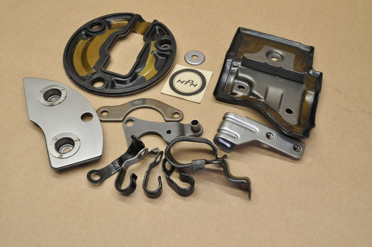 Vtg OEM Honda VTR250 Crank Case Cover Plate Bracket Retainer Lot 11140-KE8-000