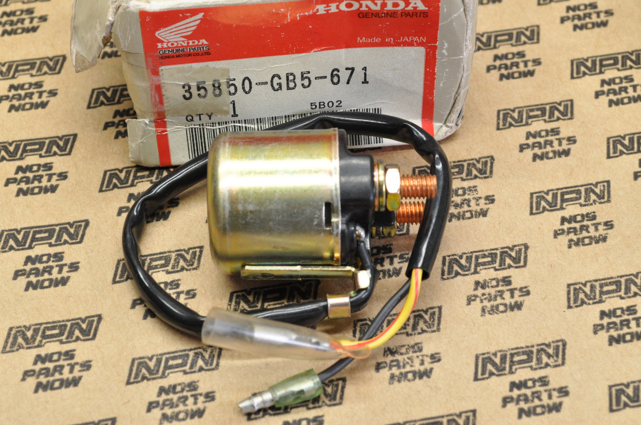 NOS Honda 82-83 C70 Passport Starter Solenoid Magnetic Switch 35850-GB5-671