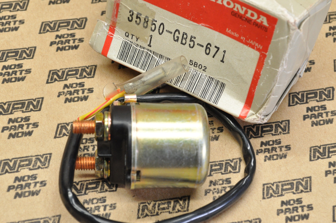 NOS Honda 82-83 C70 Passport Starter Solenoid Magnetic Switch 35850-GB5-671