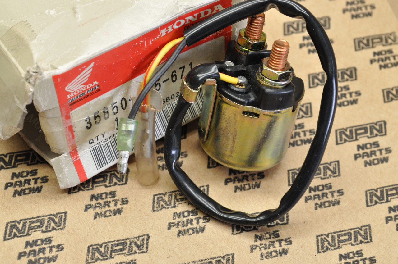 NOS Honda 82-83 C70 Passport Starter Solenoid Magnetic Switch 35850-GB5-671