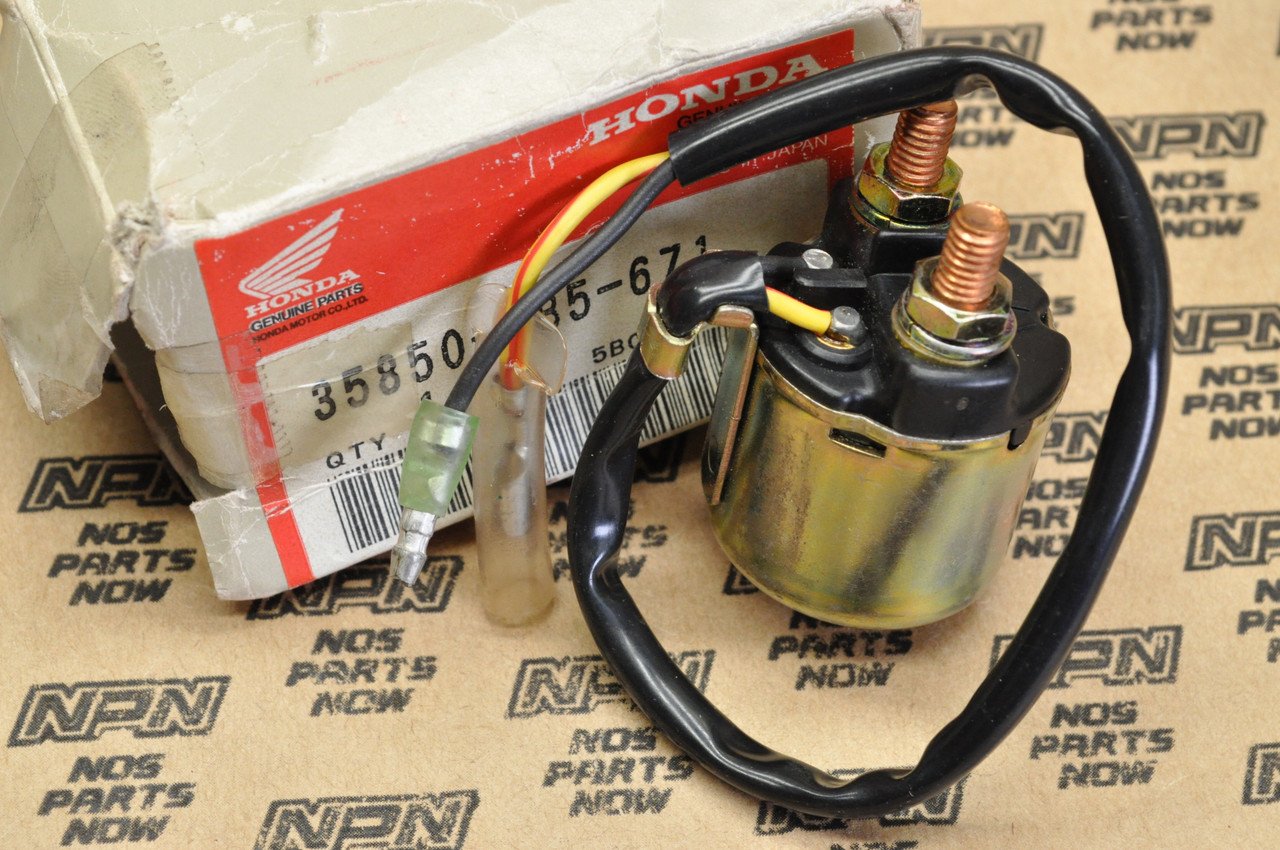NOS Honda 82-83 C70 Passport Starter Solenoid Magnetic Switch 35850-GB5-671