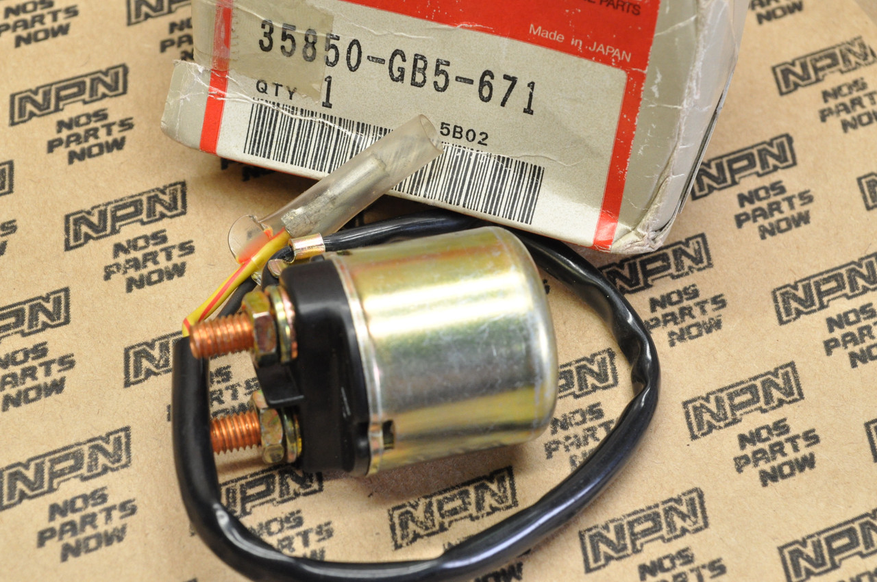 NOS Honda 82-83 C70 Passport Starter Solenoid Magnetic Switch 35850-GB5-671