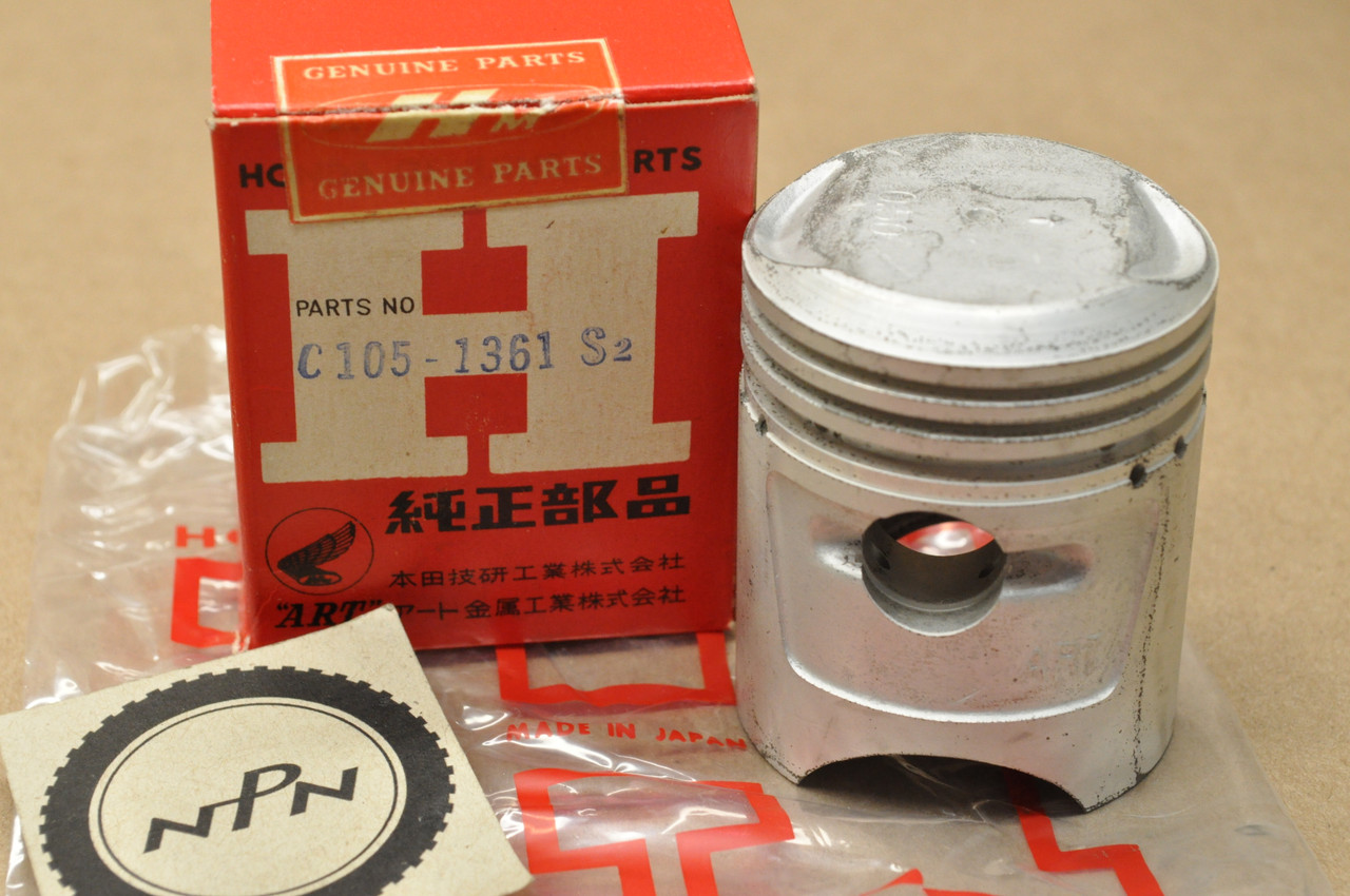 NOS Honda C105 CA105 T Piston .50 Oversize 13103-002-000
