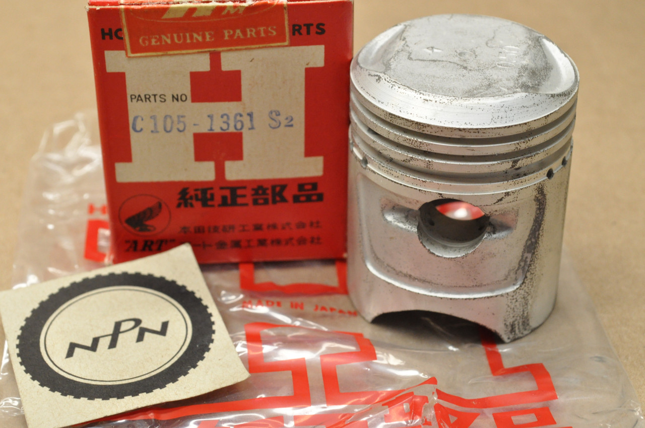 NOS Honda C105 CA105 T Piston .50 Oversize 13103-002-000