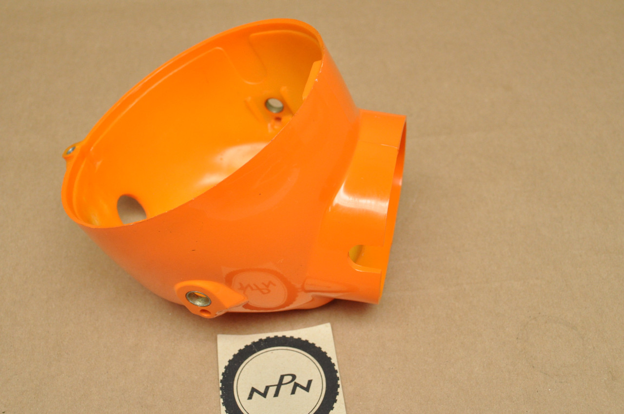 NOS Honda CT90 K4-K5 Mars Orange Head Light Bucket Housing Case 61301-102-701 JL