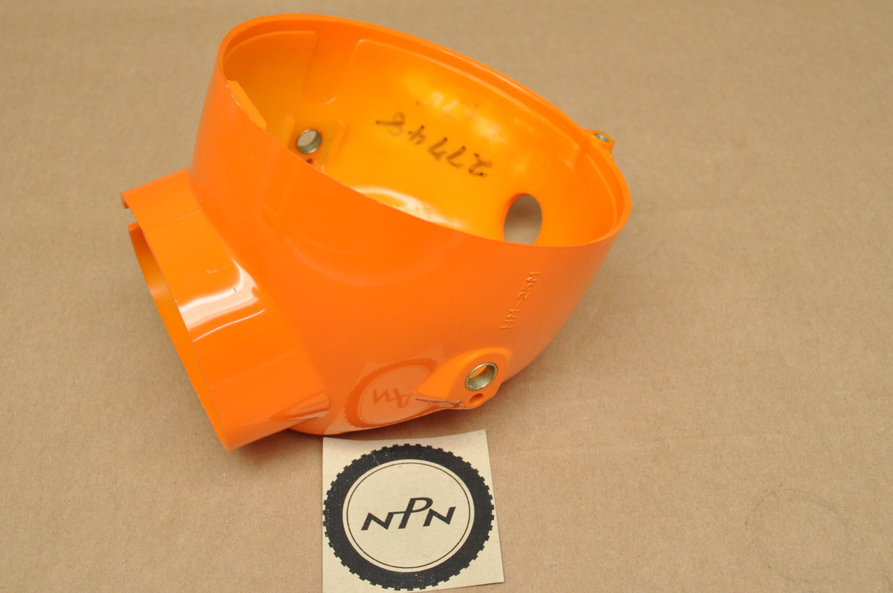 NOS Honda CT90 K4-K5 Mars Orange Head Light Bucket Housing Case 61301-102-701 JL