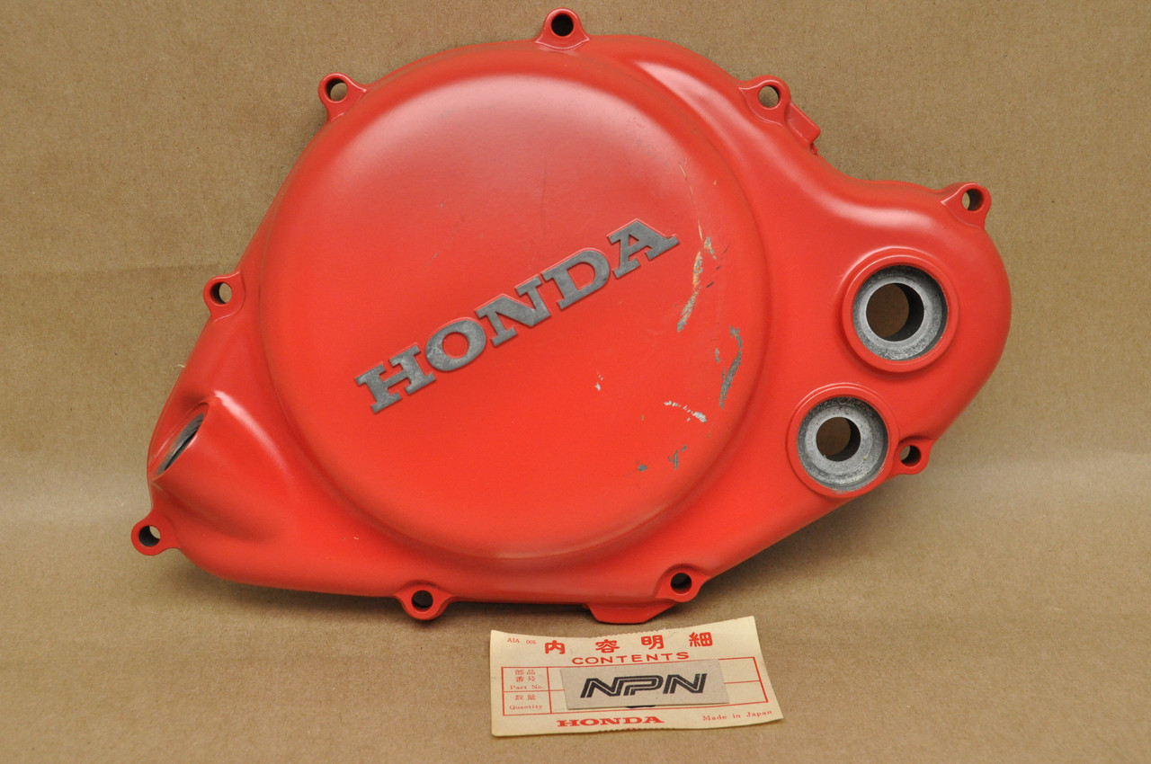 NOS Honda 1978-79 CR250 R Elsinore Left Crank Case Clutch Cover 11340-430-010