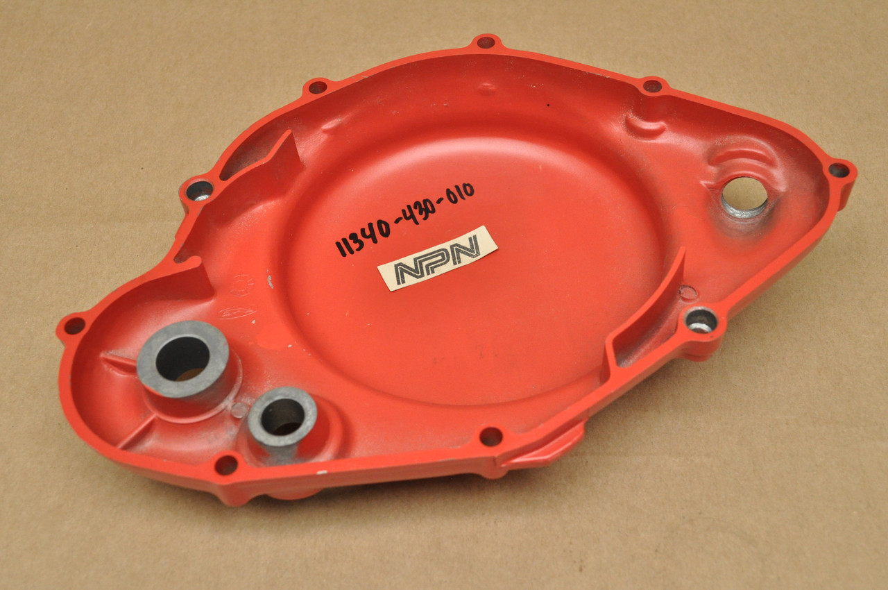 NOS Honda 1978-79 CR250 R Elsinore Left Crank Case Clutch Cover 11340-430-010