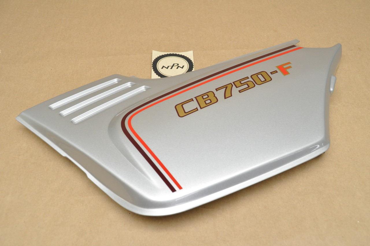 NOS Honda 1979 CB750 F Super Sport Silver Left Side Cover Panel 83730-445-670 ZB