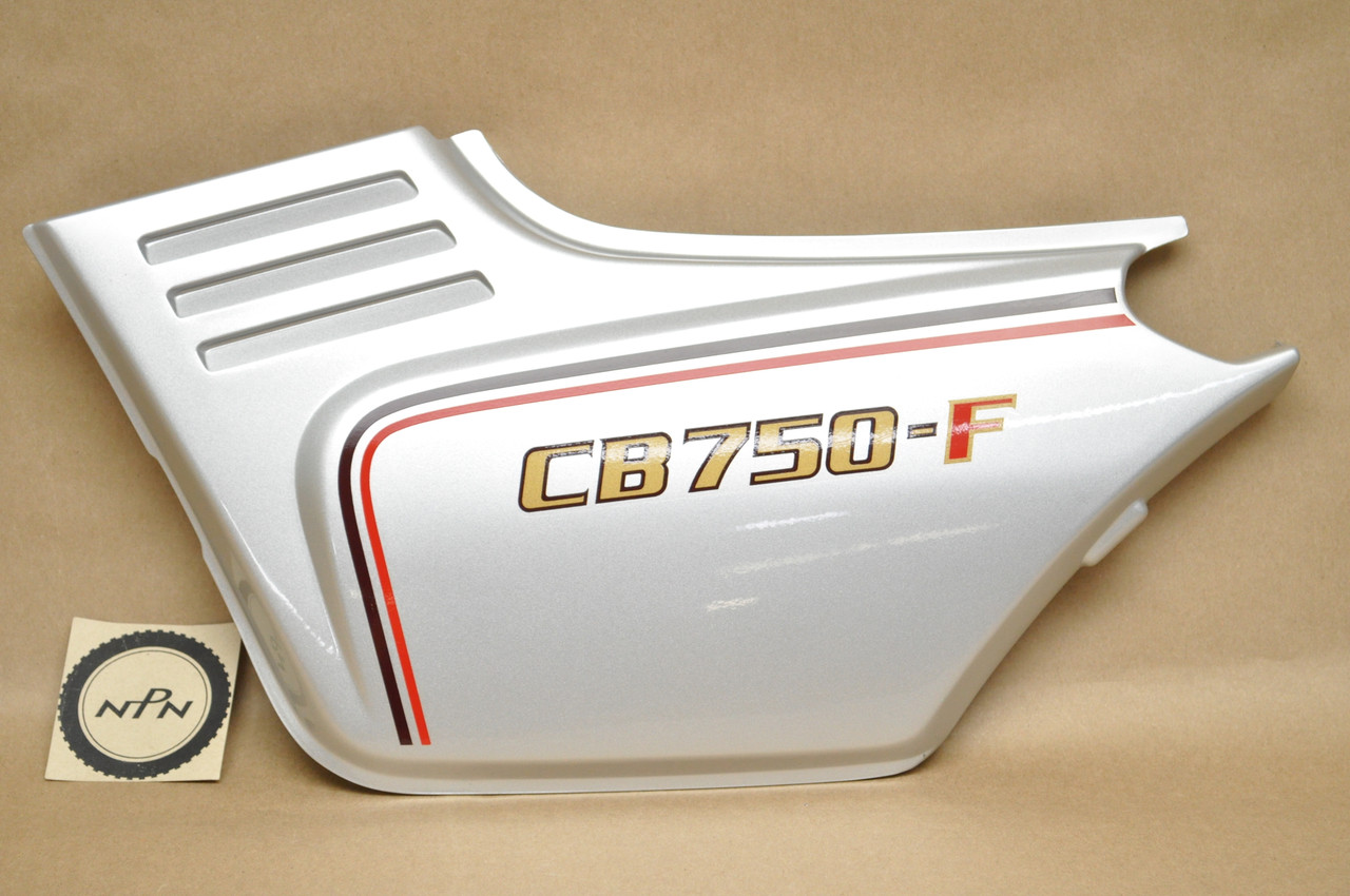 NOS Honda 1979 CB750 F Super Sport Silver Left Side Cover Panel 83730-445-670 ZB