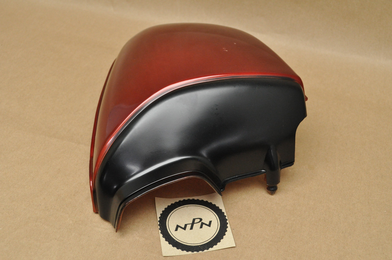 NOS Honda CB400 A CB400TI CB400TII Red Left Side Cover Panel 83700-413-000 ZC