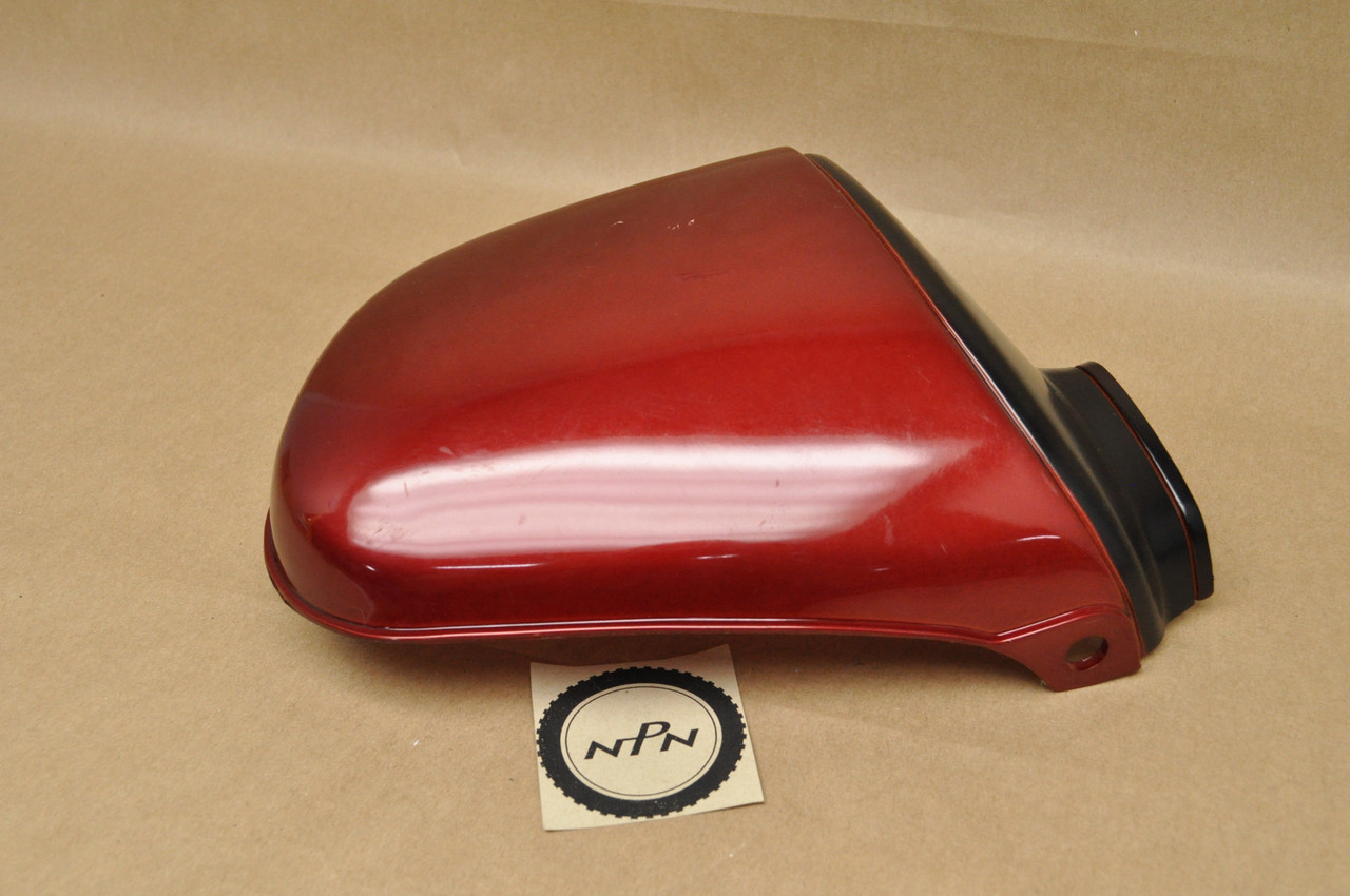 NOS Honda CB400 A CB400TI CB400TII Red Left Side Cover Panel 83700-413-000 ZC